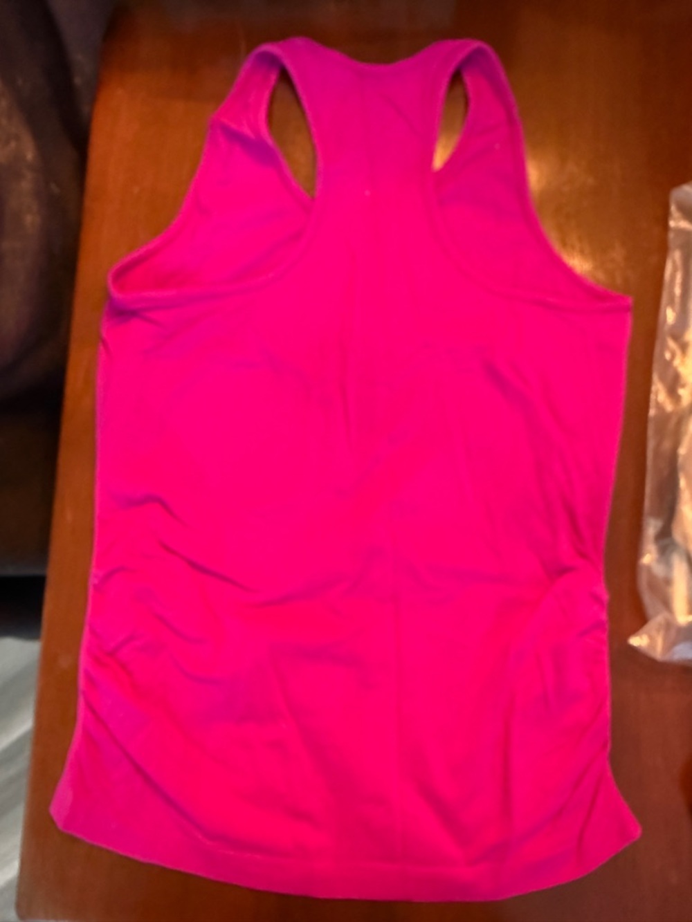 Athleta Women's Medium Pink Racerback Tank - Picture 2 of 2